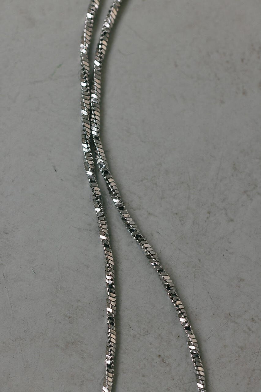 STYLEMIXER「スネイクグリッターネックレス」|ネックレス|