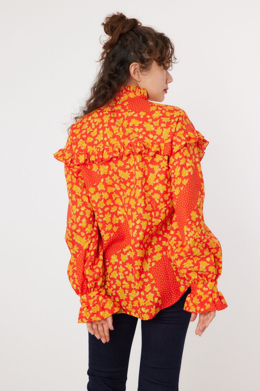 RODEO CROWNS「floral ブラウス」|シャツ・ブラウス|