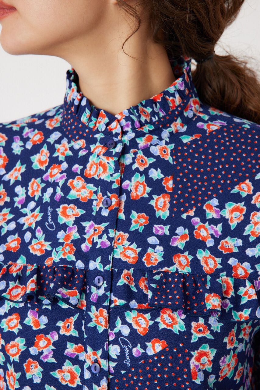 RODEO CROWNS「floral ブラウス」|シャツ・ブラウス|