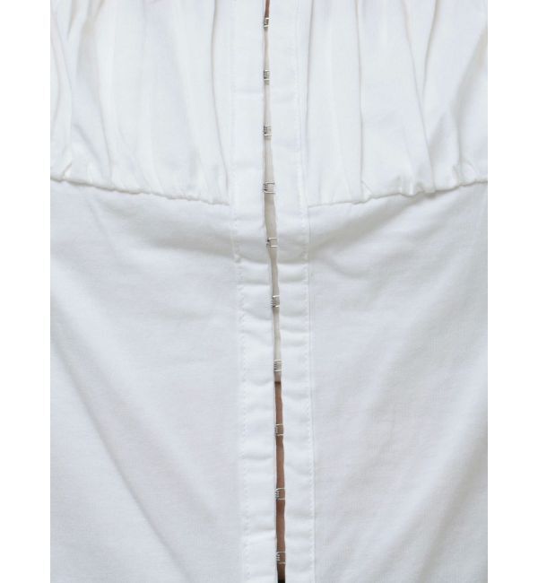 dazzlin「フロントホックタイトカットトップス」|Tシャツ・カットソー|