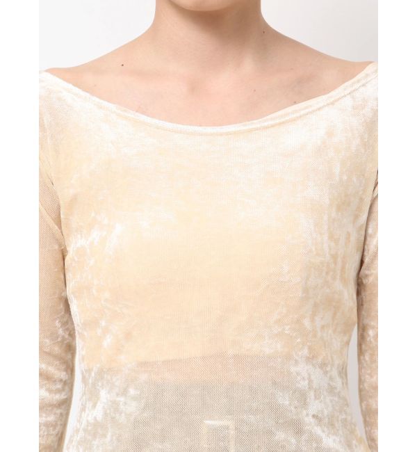 dazzlin「シアーベロアレイヤードトップス」|Tシャツ・カットソー|