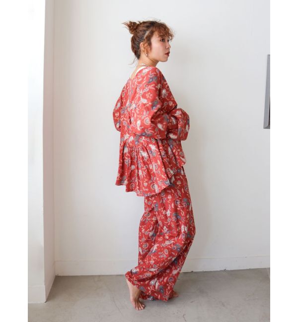 Ungrid「スパンコール刺繍ラフパンツ」|その他|