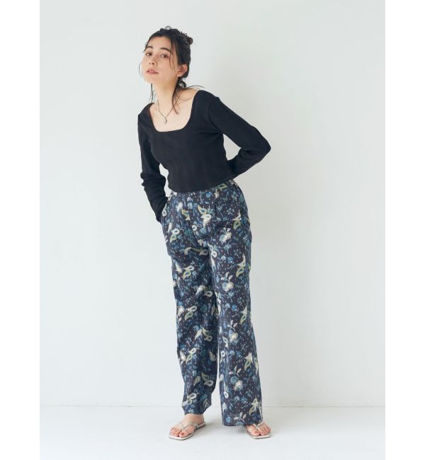 Ungrid「スパンコール刺繍ラフパンツ」|その他|