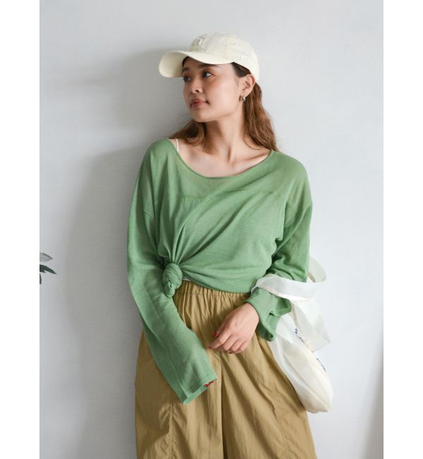 Ungrid「シアールーズカラーニット」|ニット・セーター|