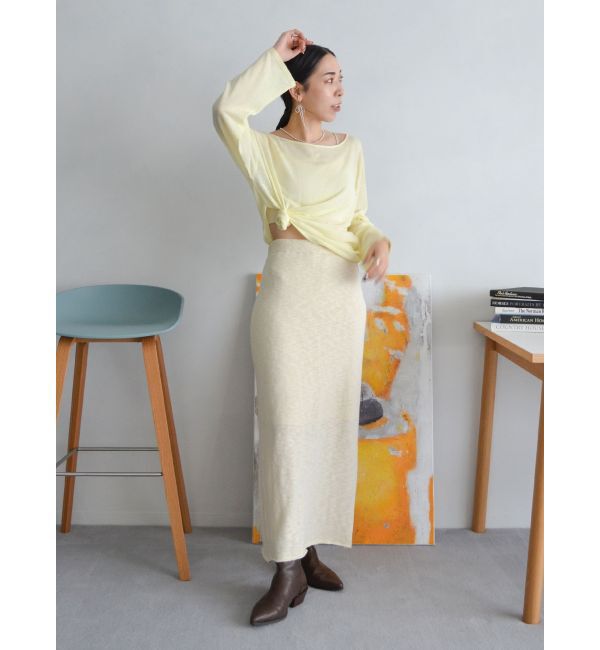 Ungrid「シアールーズカラーニット」|ニット・セーター|