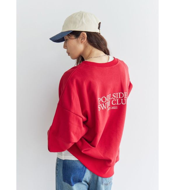 Ungrid「POOLSIDE COFFEE別注ルーズスウェット」|スウェット・ジャージ|