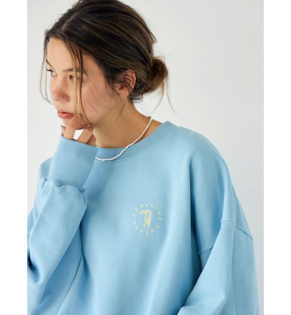 Ungrid「POOLSIDE COFFEE別注ルーズスウェット」|スウェット・ジャージ|