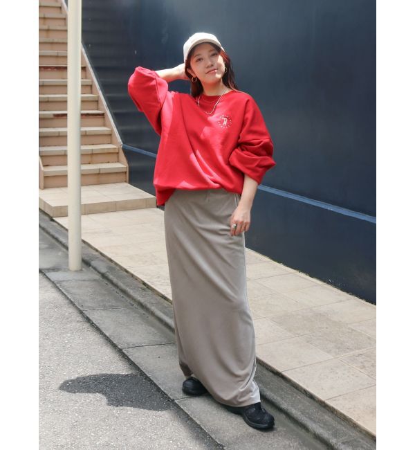 Ungrid「POOLSIDE COFFEE別注ルーズスウェット」|スウェット・ジャージ|