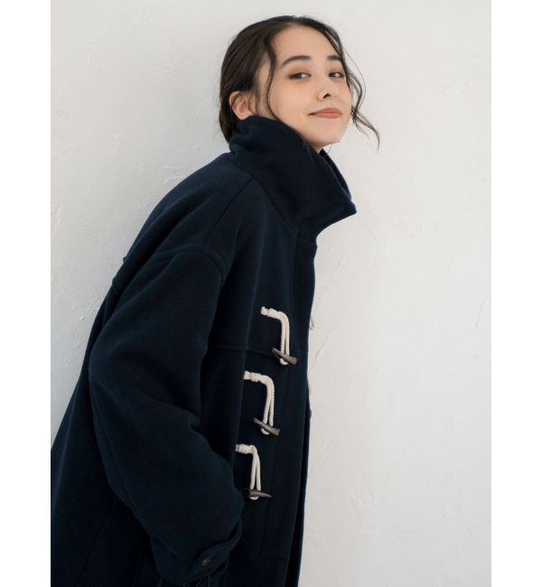 Ungrid「スタンドカラーダッフルコート」|ダッフルコート|