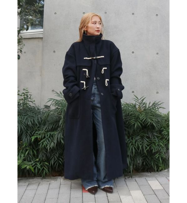 Ungrid「スタンドカラーダッフルコート」|ダッフルコート|