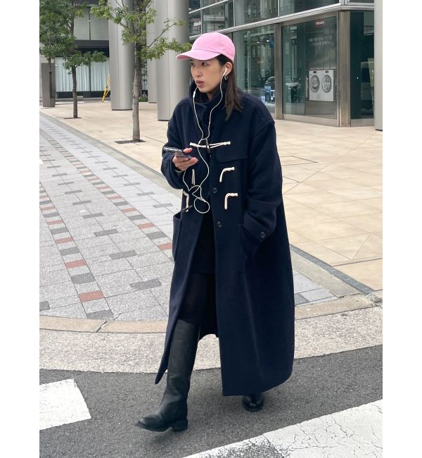 Ungrid「スタンドカラーダッフルコート」|ダッフルコート|