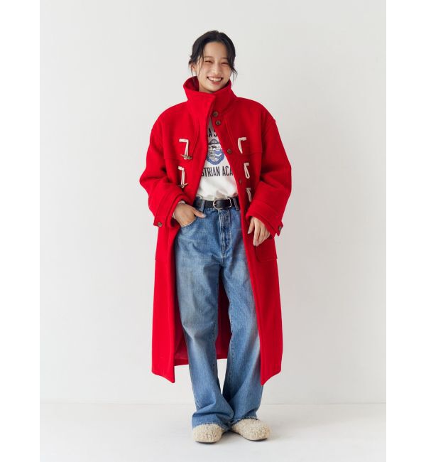 Ungrid「スタンドカラーダッフルコート」|ダッフルコート|