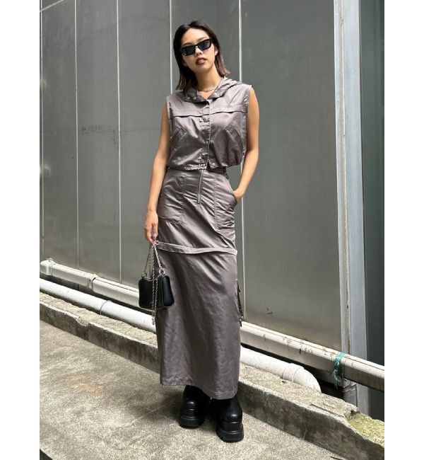 EVRIS「2WAYカーゴスカート【セットアップ着用可能】」|スカート|