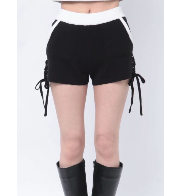 GYDA「サイドレースアップニットショートパンツ【SETUP着用可】」|その他|
