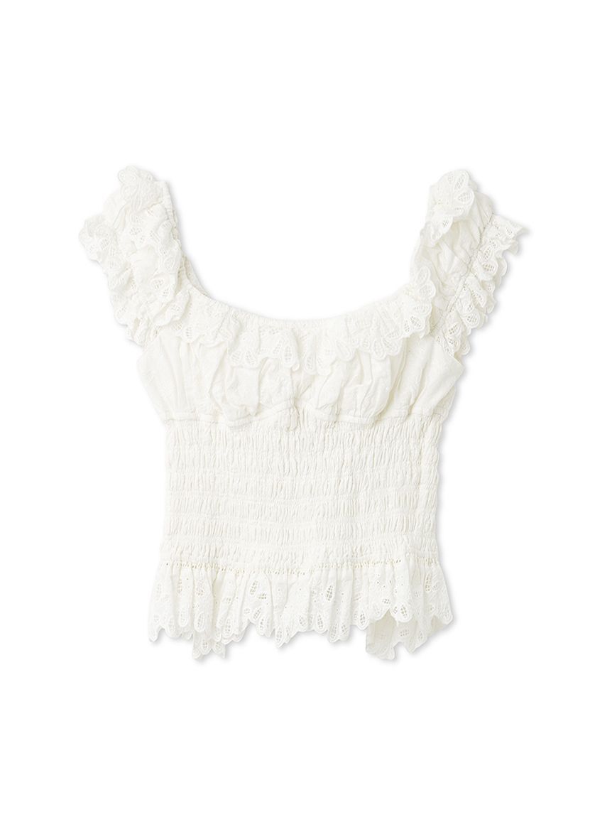 SNIDEL「コットンシャーリングブラウス」|シャツ・ブラウス|