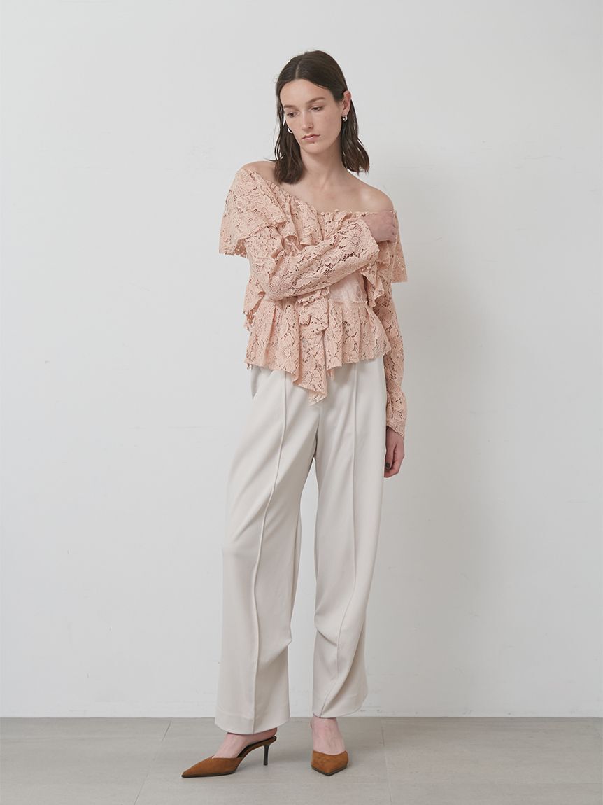 styling/「【セットアップ対応】ジョーゼットドレープパンツ」|その他|