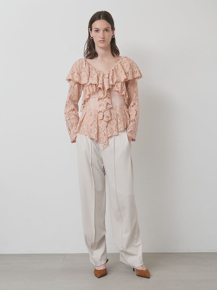 styling/「【セットアップ対応】ジョーゼットドレープパンツ」|その他|