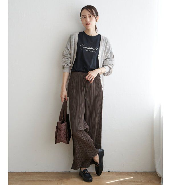 ikka「Vネックラメニットカーディガン」|その他|