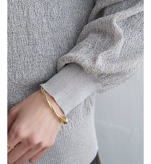 ikka「Vネックラメニットカーディガン」|その他|