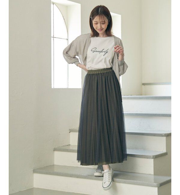 ikka「Vネックラメニットカーディガン」|その他|