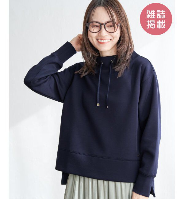 ikka「【雑誌InRed4月号掲載】GOKU楽ダンボールスピンドル」|パーカー|ネイビーブルー