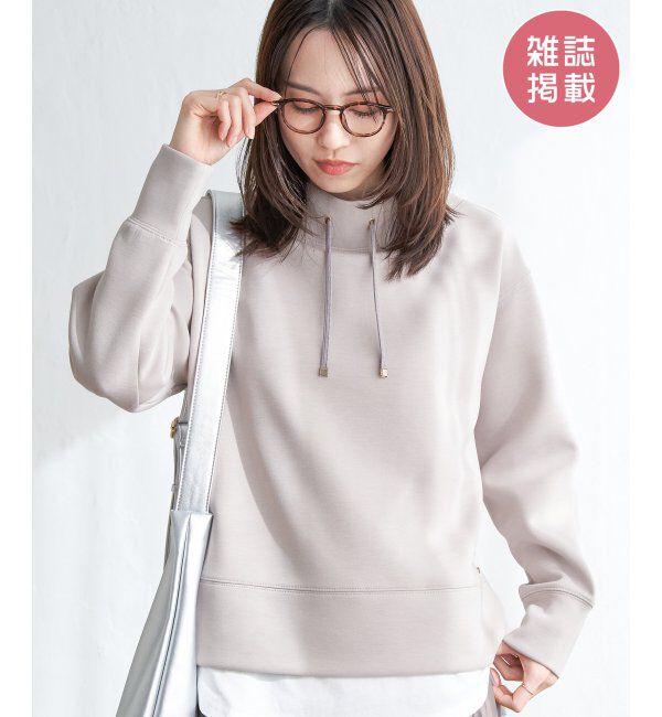 ikka「【雑誌InRed4月号掲載】GOKU楽ダンボールスピンドル」|パーカー|ベージュ