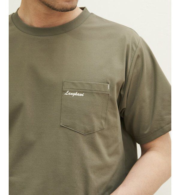 ikka「速乾COOLポケットプリントTシャツ」|Tシャツ・カットソー|