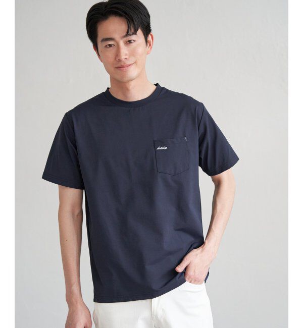 ikka「速乾COOLポケットプリントTシャツ」|Tシャツ・カットソー|