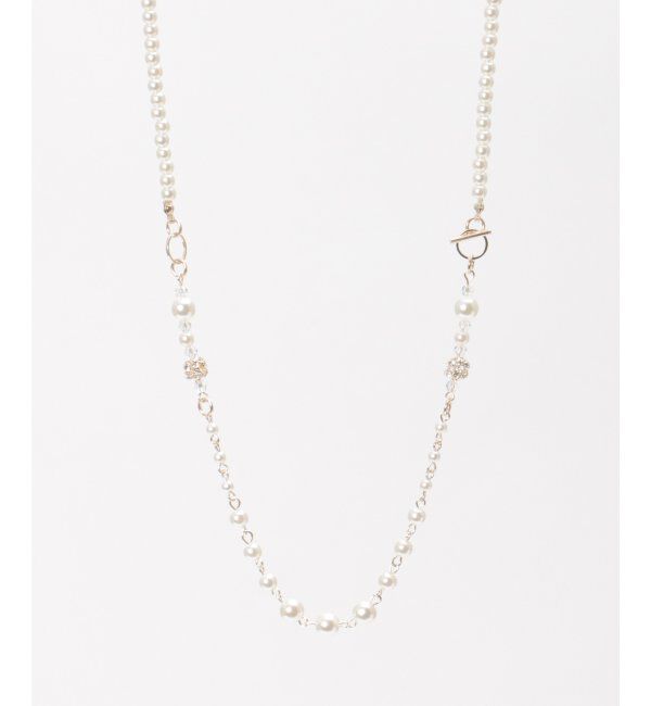 ikka「2wayロングパールネックレス」|その他|