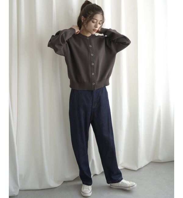 Lbc with Life「スナップボタンカーディガン」|カーディガン|