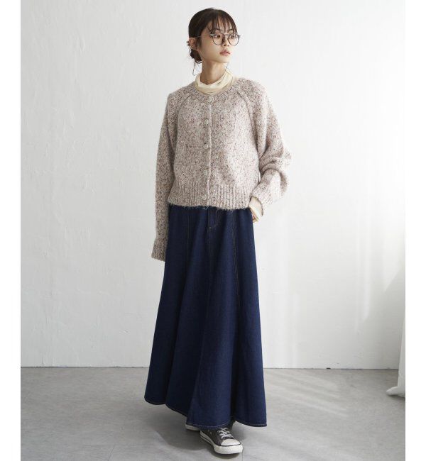 Lbc with Life「ラメMIX2WAYプルオーバー」|カーディガン|