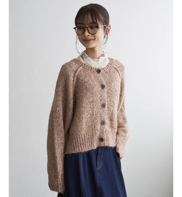 Lbc with Life「ラメMIX2WAYプルオーバー」|カーディガン|