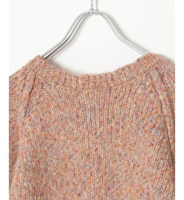 Lbc with Life「ラメMIX2WAYプルオーバー」|カーディガン|