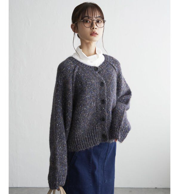Lbc with Life「ラメMIX2WAYプルオーバー」|カーディガン|