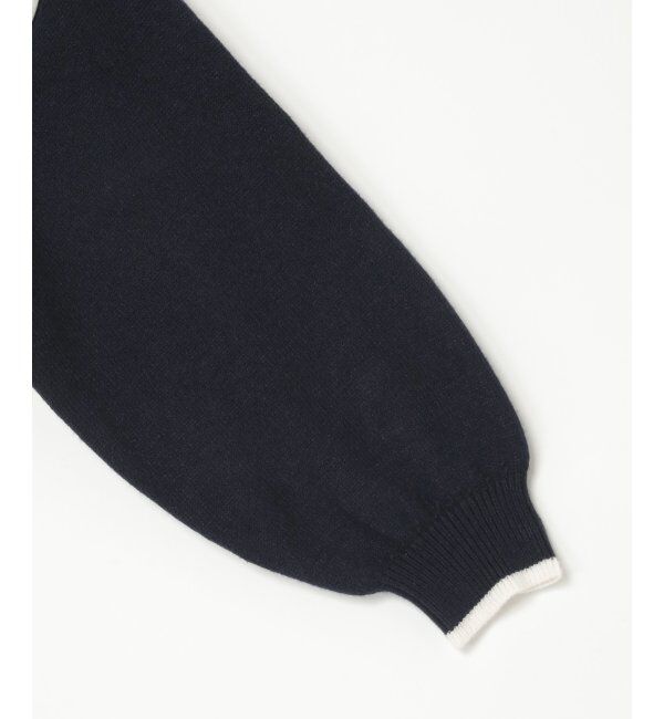 VENCE share style「5Gバイカラーラウンドネックプルオーバー」|ニット・セーター|