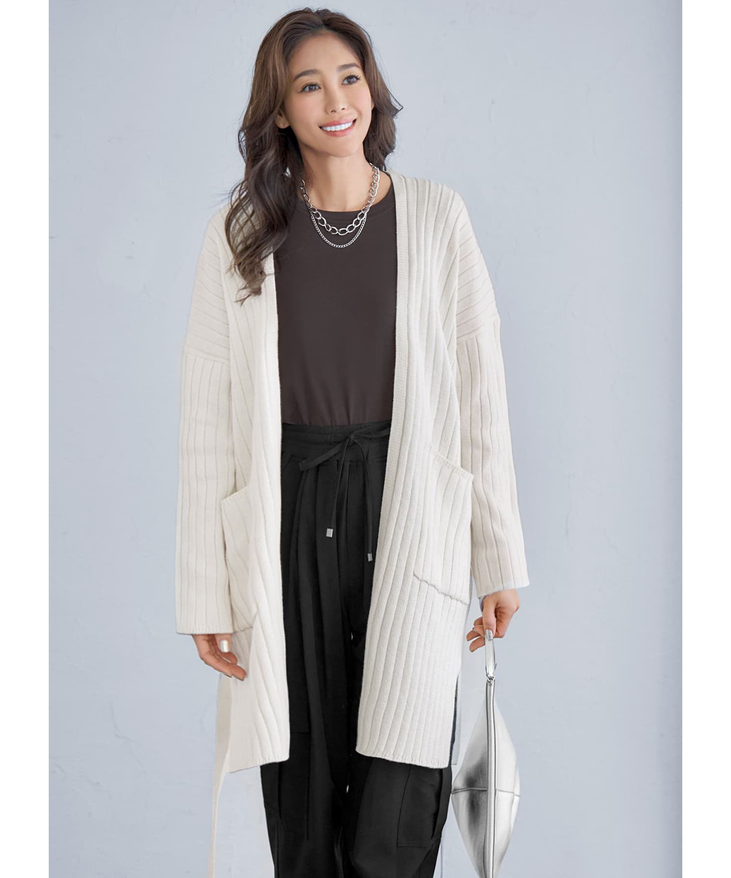 STYLE DELI「コントラスト２連チェーンネックレス」|ネックレス|