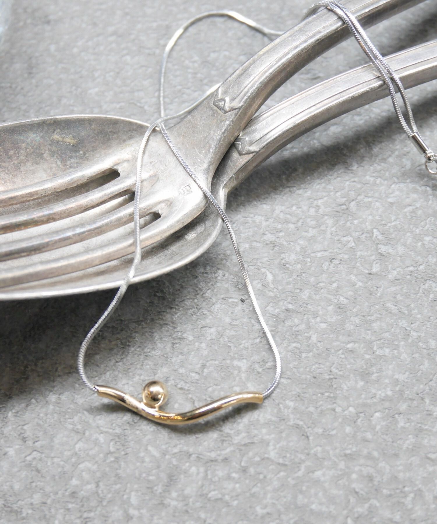 Phoebe+「【amplis】noaネックレス シルバー」|ネックレス|