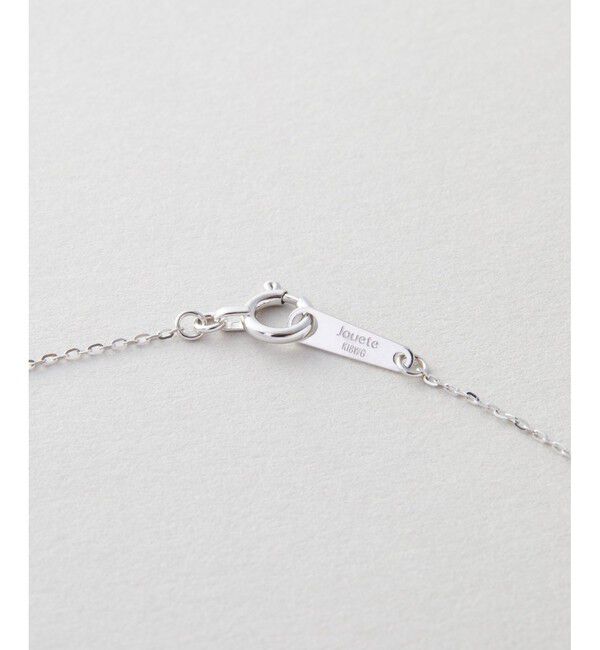 Jouete「K18WG ダイヤモンド ネックレス」|ネックレス|