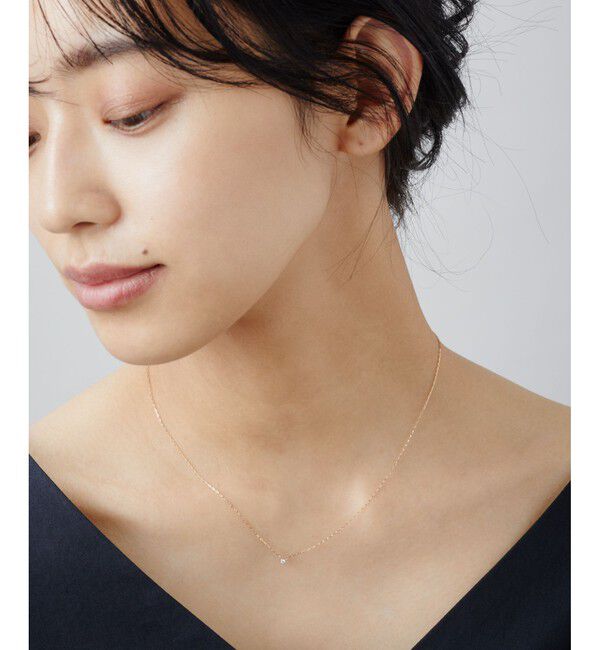 Jouete「K18 ダイヤモンド ネックレス」|ネックレス|