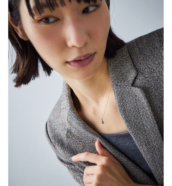 Jouete「[レイヤー] K10YG ネックレス ダイヤモンド」|ネックレス|