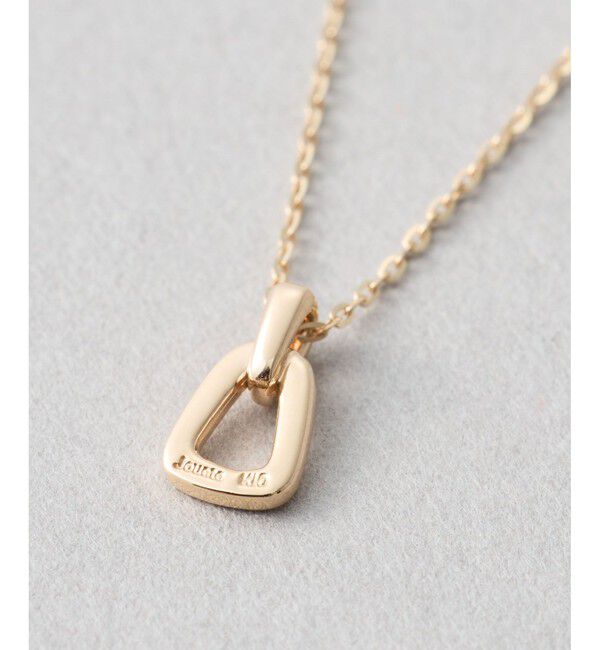 Jouete「[レイヤー] K10YG ネックレス スクエア」|ネックレス|