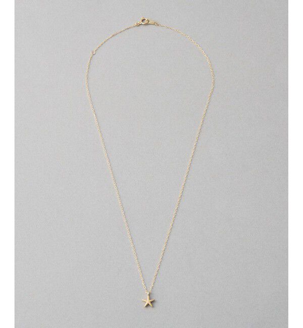 Jouete「[レイヤー] K10YG ネックレス スターフィッシュ」|ネックレス|