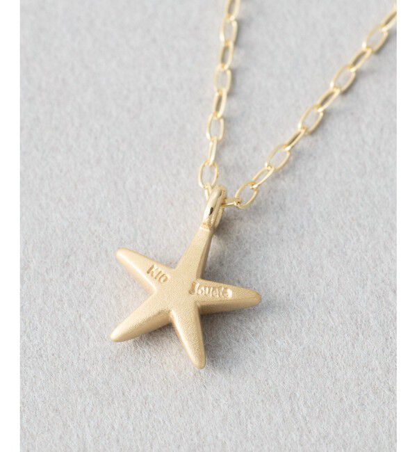 Jouete「[レイヤー] K10YG ネックレス スターフィッシュ」|ネックレス|