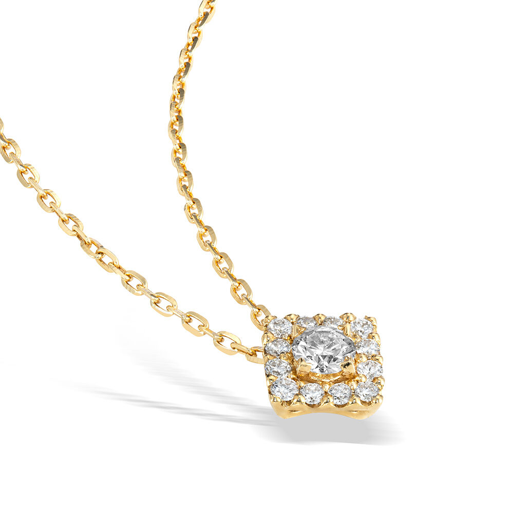 STAR JEWELRY「SQUARE HALO」|ネックレス|