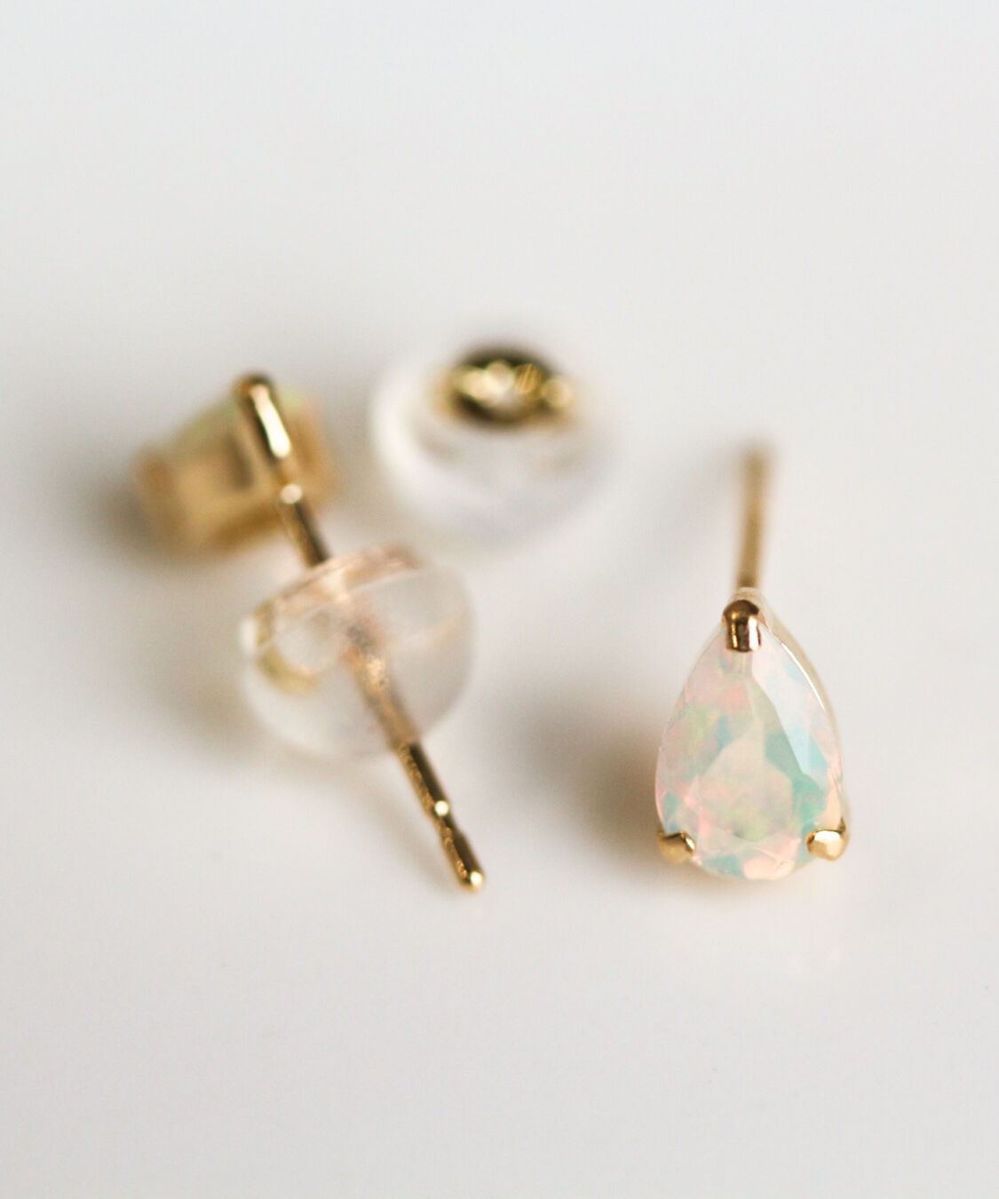  「オパール ピアス  | K18」|ピアス|