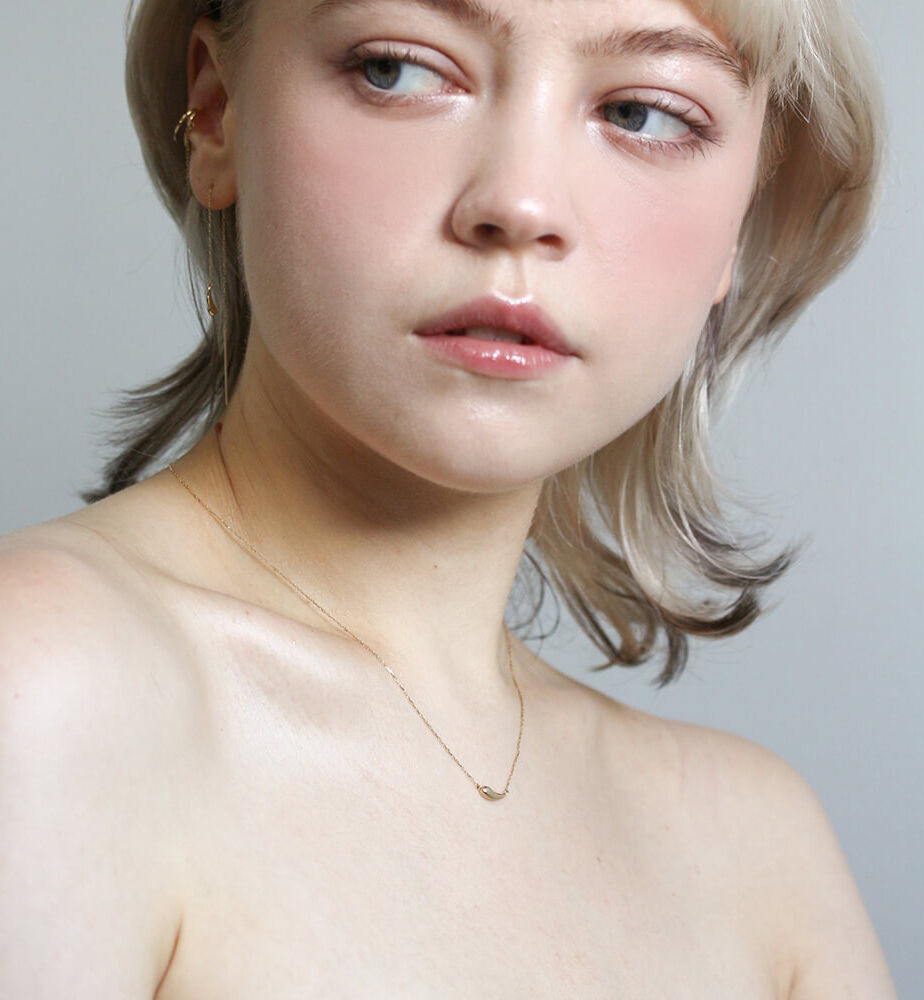  「ゴールド モチーフネックレス | K10YG」|ネックレス|