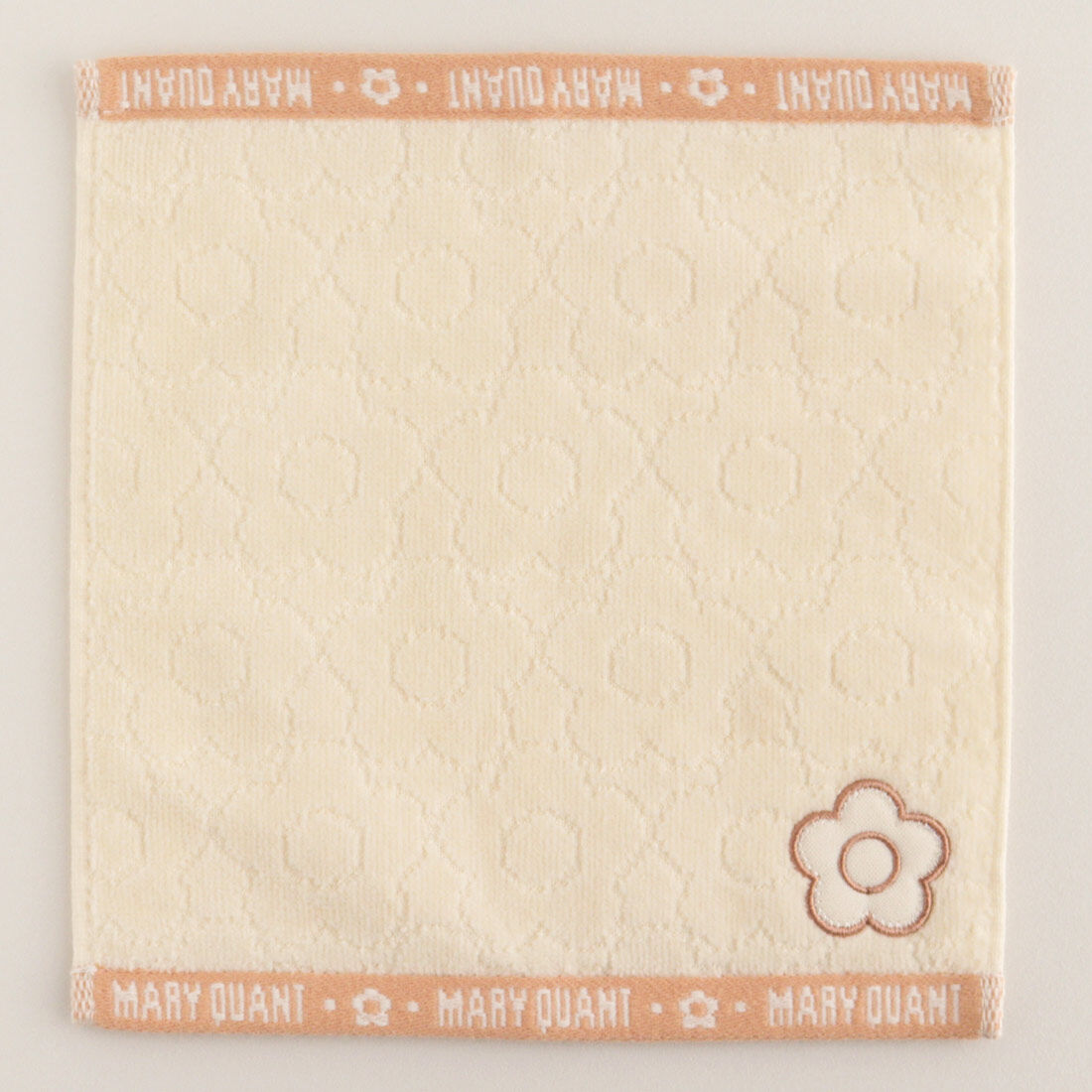  「MARY QUANT ミニタオルハンカチ＜ロゴ＞」|タオル|