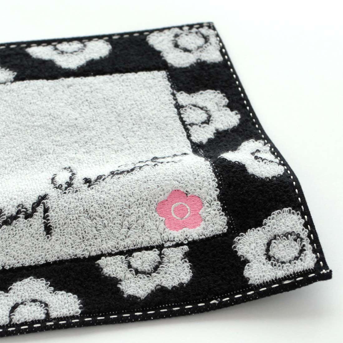  「MARY QUANT ミニタオルハンカチ＜デイジー＞」|タオル|