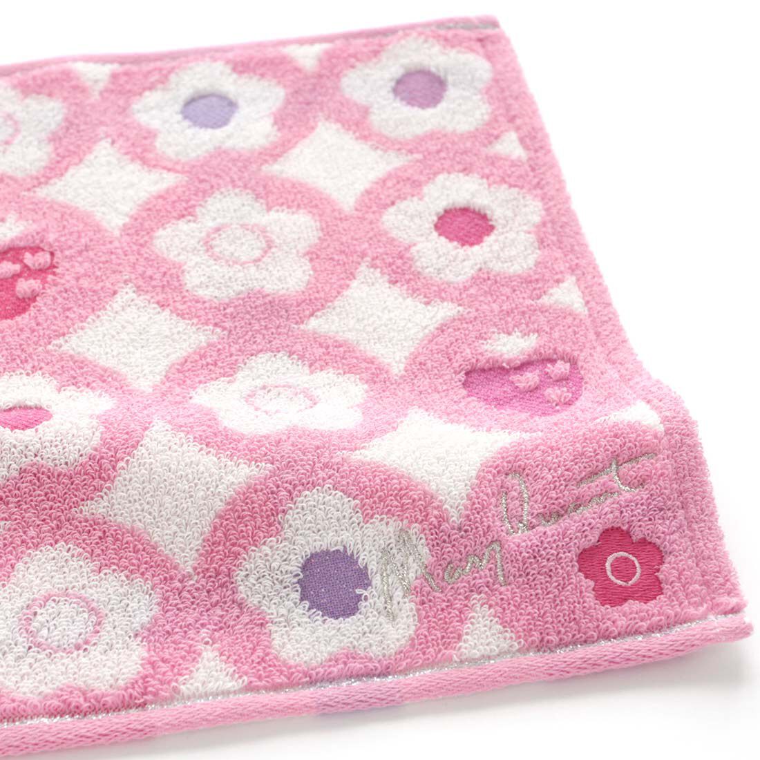  「MARY QUANT タオルハンカチ＜デイジーイチゴ＞」|タオル|