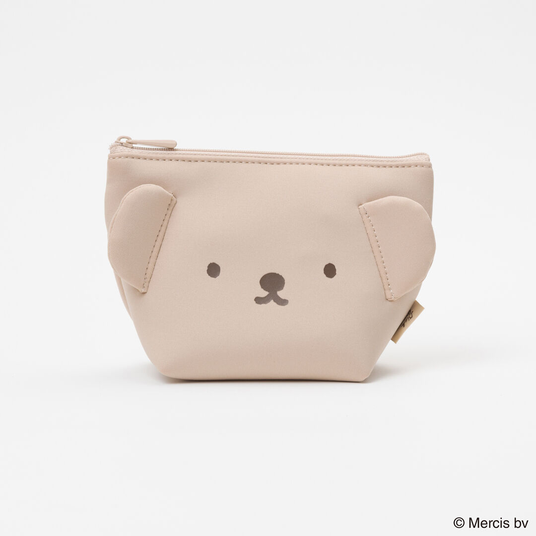  「BRUNA FACE 台形ポーチ」|ポーチ|